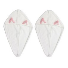 소프트 헤어 타올 SG24, 화이트, 2개 홈인테리어/수건/타월 반품 최저가 6,370원