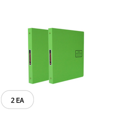 희망사무포인트 스네이크 지레쟈 레버아치바인더 노트 3공 A5, 연두, 2개 문구/오피스/학용품/수업준비 반품 최저가 5,280원