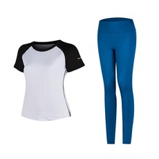 나야스타일 여성용 요가복 반팔 상의 + 레깅스 1334 스포츠/레저/여성스포츠의류 반품 최저가 19,080원