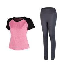 나야스타일 여성용 요가 반팔 + 레깅스 세트 1636 스포츠/레저/여성스포츠의류 반품 최저가 15,900원