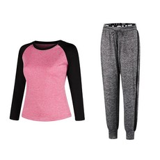 나야스타일 여성용 요가복 긴팔 상의 + 트레이닝 바지 세트 스포츠/레저/여성스포츠의류 반품 최저가 31,980원
