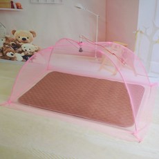 이지웜 모기퇴치 아기 모기장, 핑크 홈인테리어/커튼/블라인드 반품 최저가 10,840원