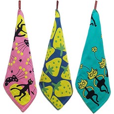 빌리밀리 고리 핸드 주방타올 3종 세트, 랜덤 발송, 1세트 주방용품/주방잡화 반품 최저가 5,790원