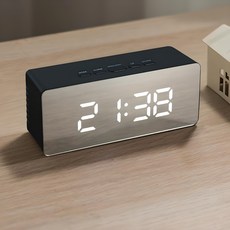 레토 미러 LED 알람 탁상시계, 블랙 홈인테리어/홈데코/디퓨저 반품 최저가 6,850원