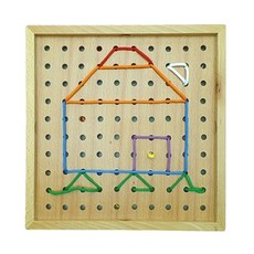 가베가족 감성 실꿰기 보드, 1개 완구/취미/STEAM완구 반품 최저가 5,050원