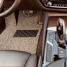 엔젤카매트 프리미엄 차량용 코일매트 일반형 1열 + 2열 브라운, E클래스 W213 2016년 6월~, 벤츠 자동차용품/인테리어 반품 최저가 29,600원