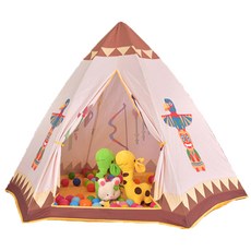 파파스토이 육각 인디언텐트 러블리, 포카텔로빅타운, 1개 완구/취미/실내대형완구 반품 최저가 29,950원