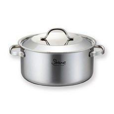 한일스텐레스 인덕션 샤인 통 3중 스테인레스 양수 냄비, 24cm, 1개 주방용품/1인가구 주방용품 반품 최저가 52,830원