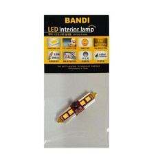 반디 LED 수입차 전용 캔슬러 내장형 실내등 Error Free 36mm, 화이트, 1개 자동차용품/차량관리/소모품 반품 최저가 6,010원