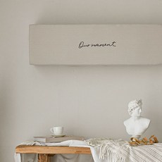 베베데코 모먼트 자수 스판 벽걸이 에어컨 커버, 베이지 홈인테리어/가전/가구 커버 반품 최저가 9,990원