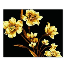 아디코 DIY 페인팅 정물화 명화그리기 50 x 40 cm, 골드플라워(PG04), 1개 문구/오피스/미술/화방용품 반품 최저가 10,410원