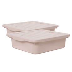 보노하우스 레브스토리지 수납박스, 아이보리, M(350 x 385 x 110 mm), 2개 undefined/undefined 반품 최저가 8,390원