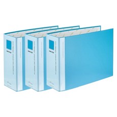 에코청운 에코파이프바인더 군 A4 9 x 7 cm 2공, 하늘, 3개 문구/오피스/사무용품 전문관 반품 최저가 14,000원