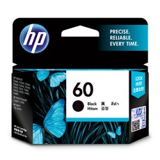 HP NO.60 정품잉크 CC640WA, 블랙, 1개 가전디지털/프린터/복합기 반품 최저가 31,050원
