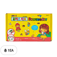 아모스 글라스 데코 페인팅 키트, 랜덤발송(썬캐쳐), 1세트 문구/오피스/미술/화방용품 반품 최저가 10,140원