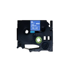 오피스토어 브라더 호환 라벨 테이프 36mm 라벨카트리지/테이프, 파랑바탕 + 흰색글자, 8m 문구/오피스/사무용품 전문관 반품 최저가 3,720원