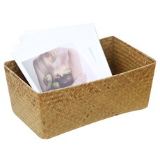 내일의공간 작은 직사각 라탄바구니 XL 33 x 19 x 12cm, 네츄럴, 1개 홈인테리어/수납/정리 반품 최저가 7,930원