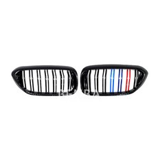 M 퍼포먼스 3색 포인트 그릴 00162 2p + M5 뱃지, BMW G30 5시리즈 M5 자동차용품/익스테리어 반품 최저가 17,210원