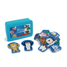 플레이맥스 더지니어스 마그네틱 동물 자석 퍼즐, 1개, 32피스 완구_취미/학습완구/교구 반품 최저가 6,840원