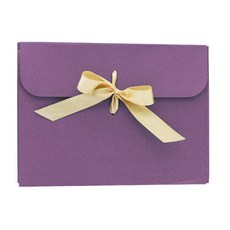 도나앤데코 이브 리본장식 봉투 L 보라 5p + 리본 연브라운 5p, 혼합 색상, 1세트 문구/오피스/카드/엽서/봉투 반품 최저가 4,990원