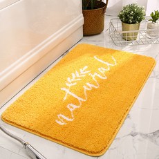 마켓에이 네츄럴 컬러 욕실 발매트, 옐로우 홈인테리어/카페트/쿠션 반품 최저가 19,790원