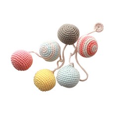 MAME 볼 니트 가랜드, 파스텔, 1개 문구/오피스/파티/이벤트 반품 최저가 15,520원