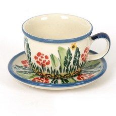 폴핸키 까페 커피잔세트, 로즈가든, 1개 주방용품/커피잔/찻잔 반품 최저가 12,880원