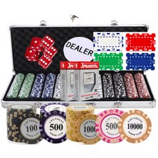 후니겜블 국제규격 14g 데칼크레이 포커칩 500p 가방세트, 랜덤 발송(포커칩), 1개 완구/취미/보드게임 반품 최저가 131,500원