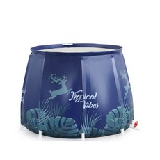 본바스풀 접이식 욕조 S 65 x 70 cm, 블루 생활용품/욕조 반품 최저가 17,760원
