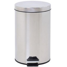 지알디컴퍼니 무소음 스테인레스 페달 휴지통, 실버 생활용품/수납/정리 반품 최저가 8,570원