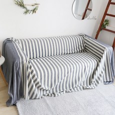 까사베르데 데님 배색 스트라이프 소파커버, navy, 1개 홈인테리어/소파패드/커버 반품 최저가 9,800원