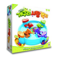 코리아보드게임즈 폴짝폴짝 개구리 사탕먹기, 혼합색상, 1개 완구_취미/보드게임 반품 최저가 9,770원