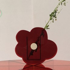 YOU&ME 북유럽 인테리어 아크릴 화병 플라워 레드, 혼합색상 완구/취미/수집품 반품 최저가 7,600원