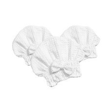 에이홉 와플 리본 헤어캡, 화이트, 3개 홈인테리어/수건/타월 반품 최저가 15,980원