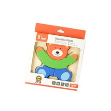 VIGA 곰돌이 베이비 퍼즐, 1개, 4피스 완구/취미/학습완구/교구 반품 최저가 4,830원