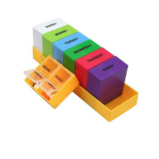 한마음컴퍼니 휴대용 요일별 알약통 케이스, 1개 생활용품/수납/정리 반품 최저가 5,860원