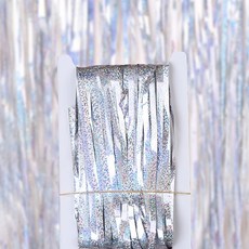 마켓에이 글로시 파티장식 은박 수술커튼 1 x 4 m, 실버, 3개 문구/오피스/파티/이벤트 반품 최저가 11,860원