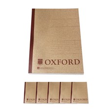 OXFORD 크라프트 잘펴지는 노트 A4, 혼합색상, 6개 문구/오피스/학용품/수업준비 반품 최저가 10,030원