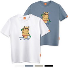 엘라모 워싱히뽀 통기성 반팔 티셔츠 패션의류/잡화/남녀 공용 의류 반품 최저가 17,800원