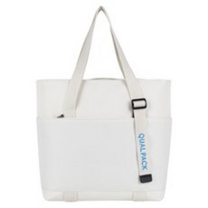 퀄팩 토트 앤 숄더 베이직 쿨러백 QA02L, 아이보리 주방용품/아이스박스/아이스팩 반품 최저가 20,360원