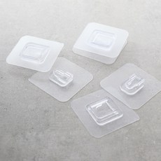 접착식 다용도 스티커 홀더, 투명, 10개 홈인테리어/드레스룸 반품 최저가 2,090원