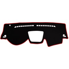 VIP 대쉬보드 썬커버 블랙+레드스티치, 티볼리(네비매립), 블랙-레드스티치 자동차용품/인테리어 반품 최저가 18,750원