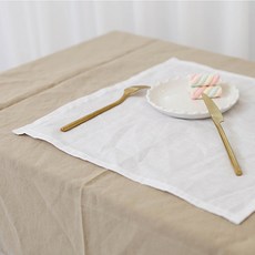 레브라이프 심플 퓨어 린넨 키친크로스 S, 퓨어화이트, 1개 주방용품/주방잡화 반품 최저가 5,340원