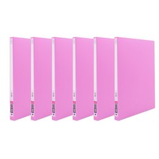 PP 레버파일 HC527 A4, 분홍색, 6개 문구/오피스/학용품/수업준비 반품 최저가 3,390원