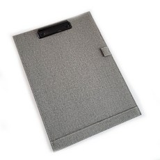 유피어 가죽 철제 클립보드 A4, 그레이, 1개 문구/오피스/학용품/수업준비 반품 최저가 6,870원