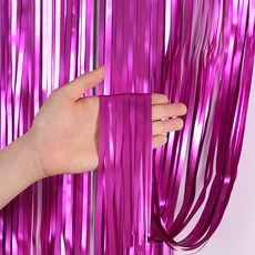 마켓에이 매트컬러 실크 파티커튼 1 x 2 m, 로즈레드, 5개 문구/오피스/파티/이벤트 반품 최저가 10,740원