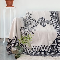 라이프룸 노르딕 소파커버, 인디고 블랙 + 화이트, 1개 홈인테리어/소파패드/커버 반품 최저가 14,350원