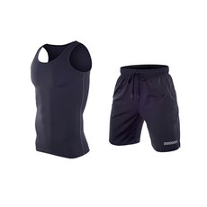 나야스타일 남성 헬스복 나시 + 반바지 2종 세트 MSET-98-5 스포츠/레저/남성스포츠의류 반품 최저가 9,470원