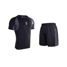 나야스타일 남성 헬스복 반팔티 + 반바지 2종 세트 MSET-38 스포츠/레저/남성스포츠의류 반품 최저가 10,380원