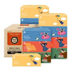 깨끗한나라 천연펄프 미용티슈 2겹, 160매, 12개 생활용품/화장지/물티슈 반품 최저가 13,890원